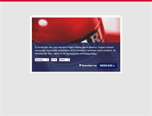 Tablet Screenshot of campariamerica.com